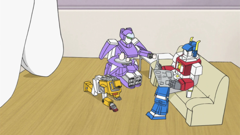 Illustration for article titled Transformers Make for the Cutest Japanese Family